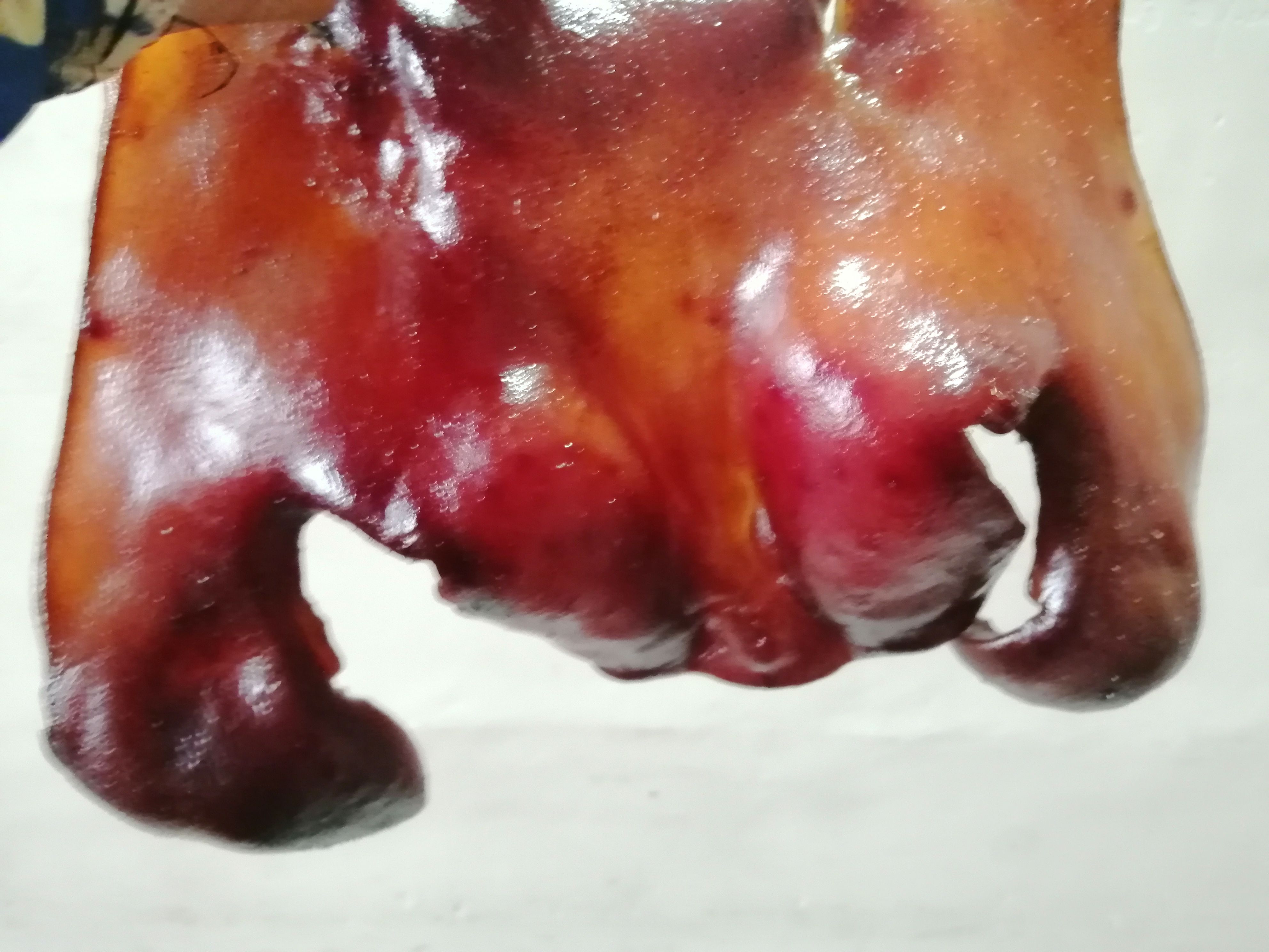 纸包腊肉，腊猪脸  ，预制菜，