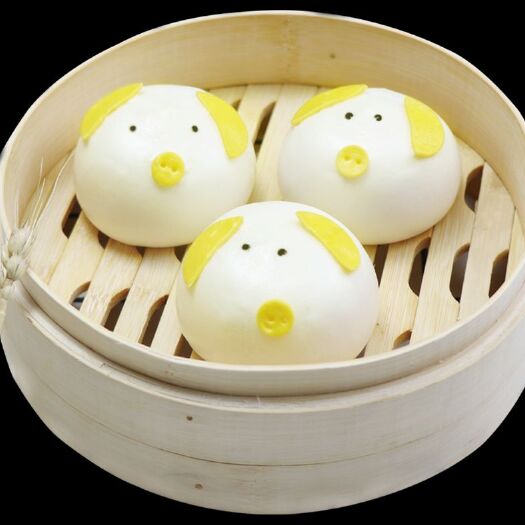 贵港包子  发财猪仔包