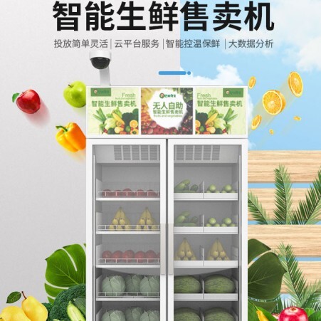 长沙保鲜箱  生鲜果蔬无人贩卖机