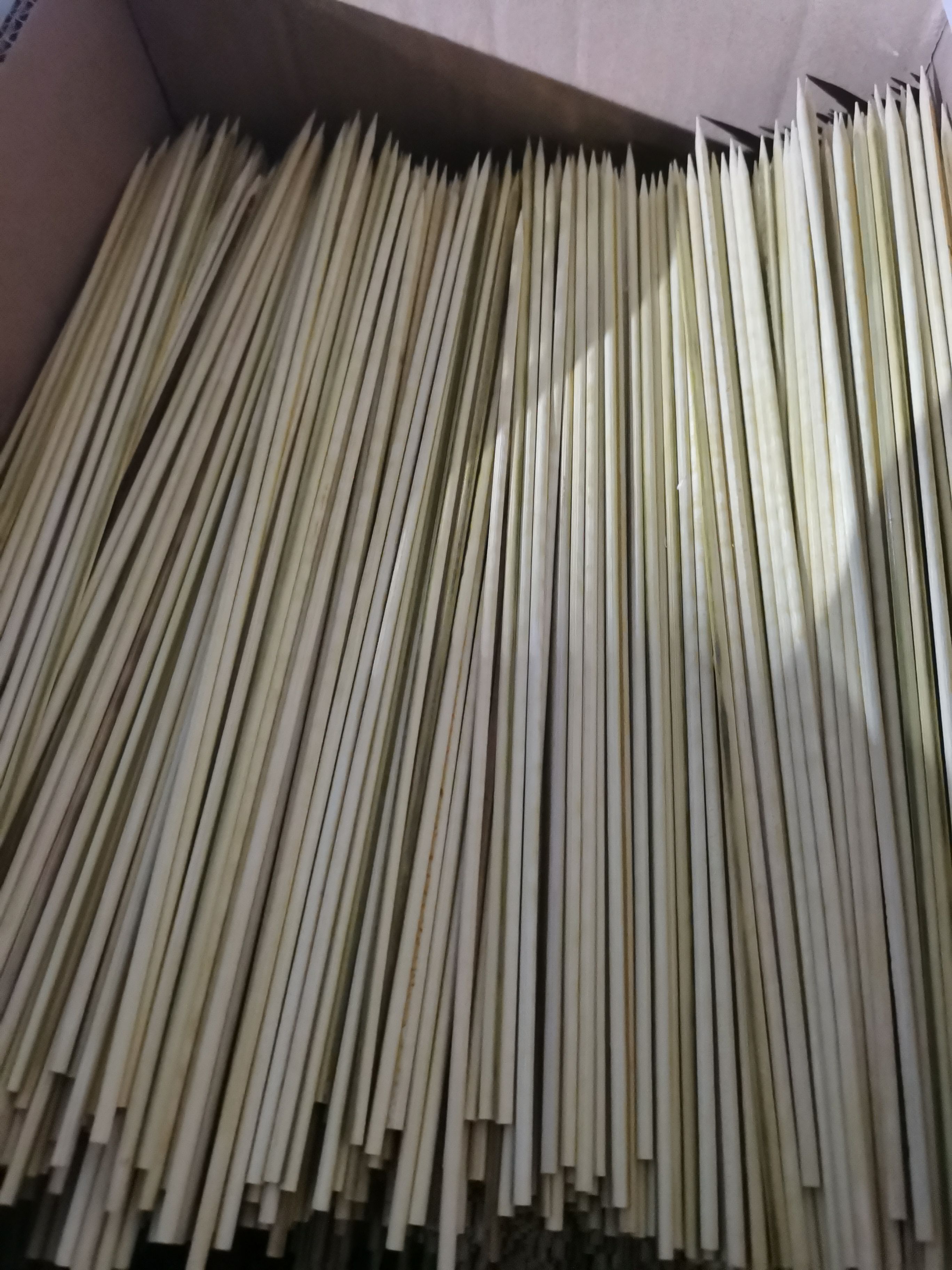 工厂直供，各种规格竹签，烧烤签，水果签，串串签