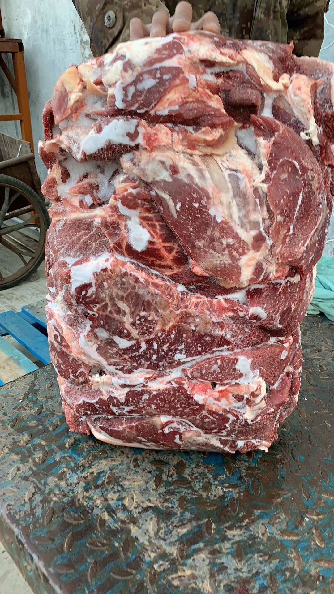 牛肉类  鲜冻牛前肉