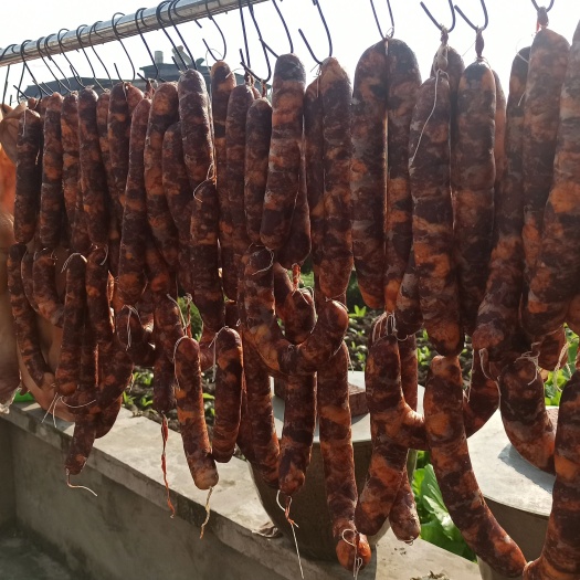 峨眉山市腊排骨 香肠腊肉