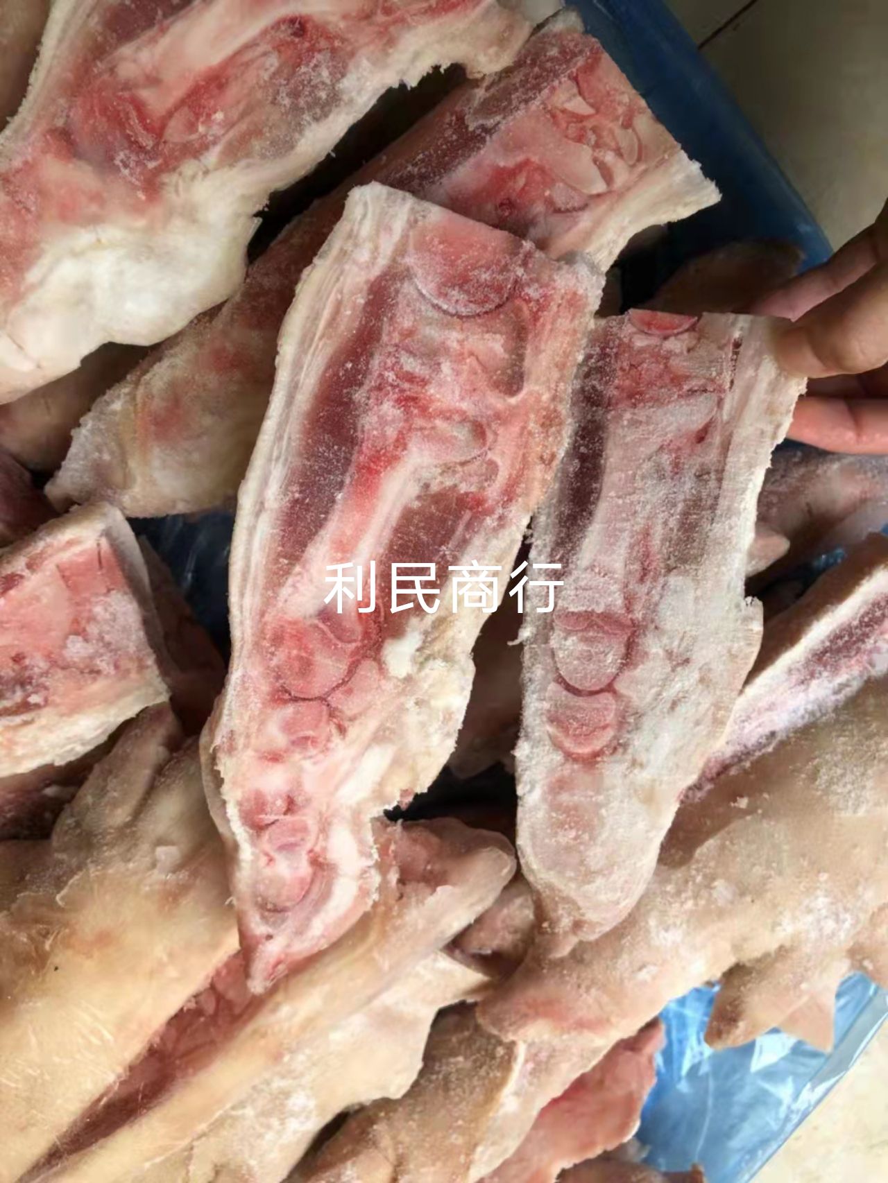 开边猪蹄，猪蹄，破半猪蹄39片  纯干