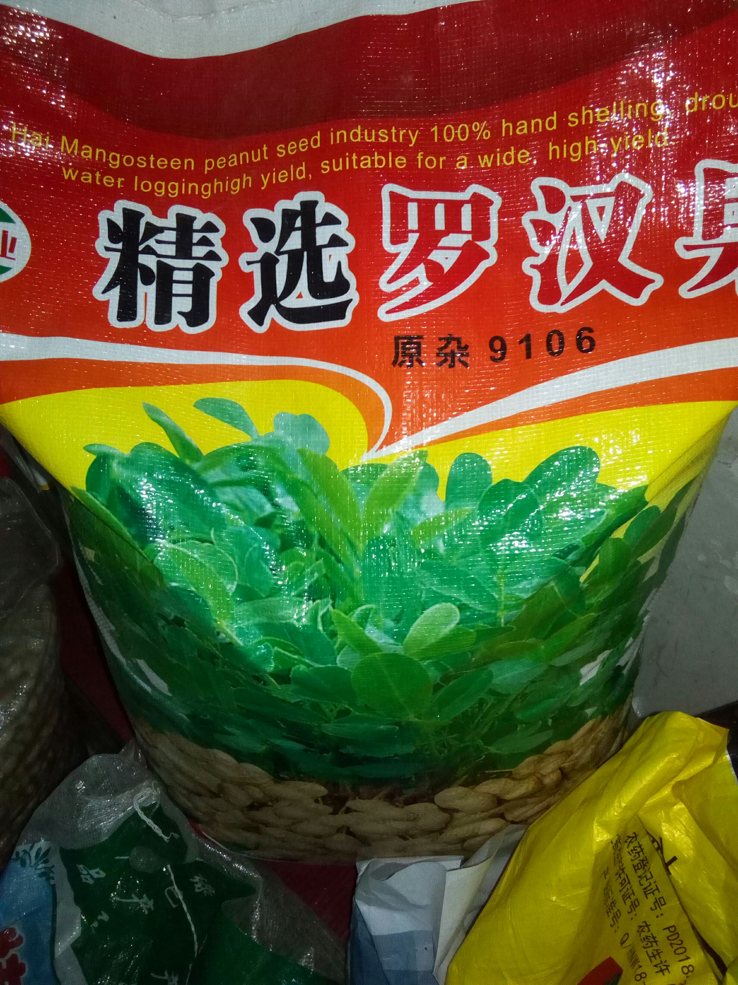 千斤薄壳，花生原种。罗汉果。这个原种，我们要回收的。