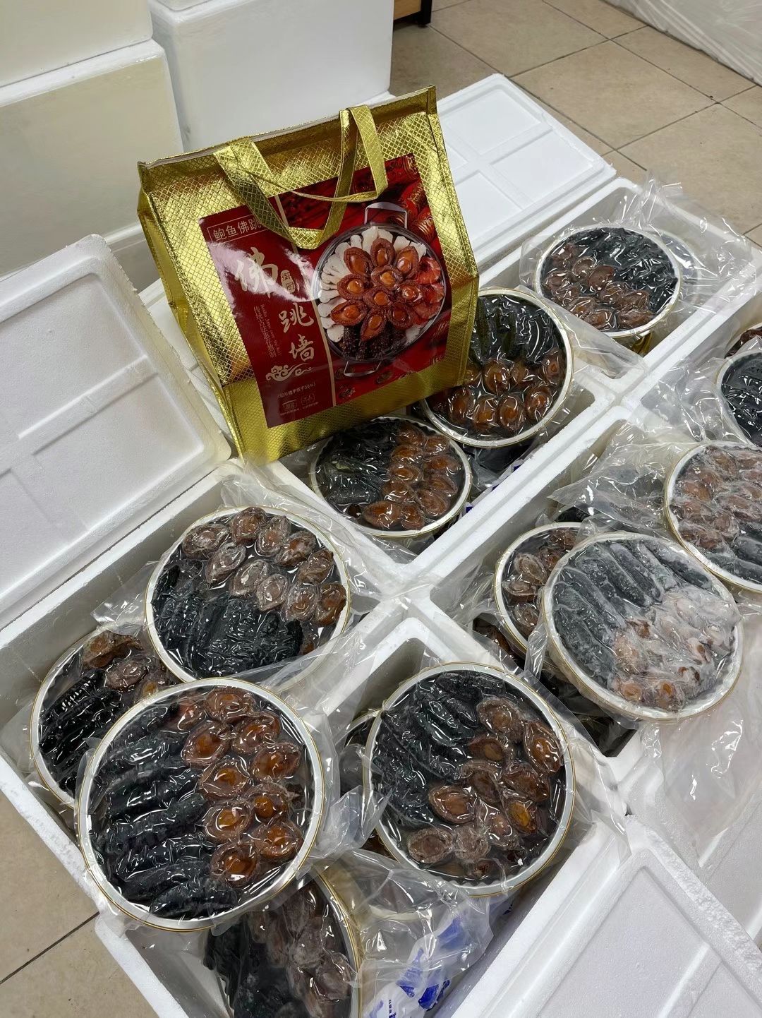 巨无霸鲍鱼佛跳墙即食佛跳墙海参鲍鱼十人份全家福佛