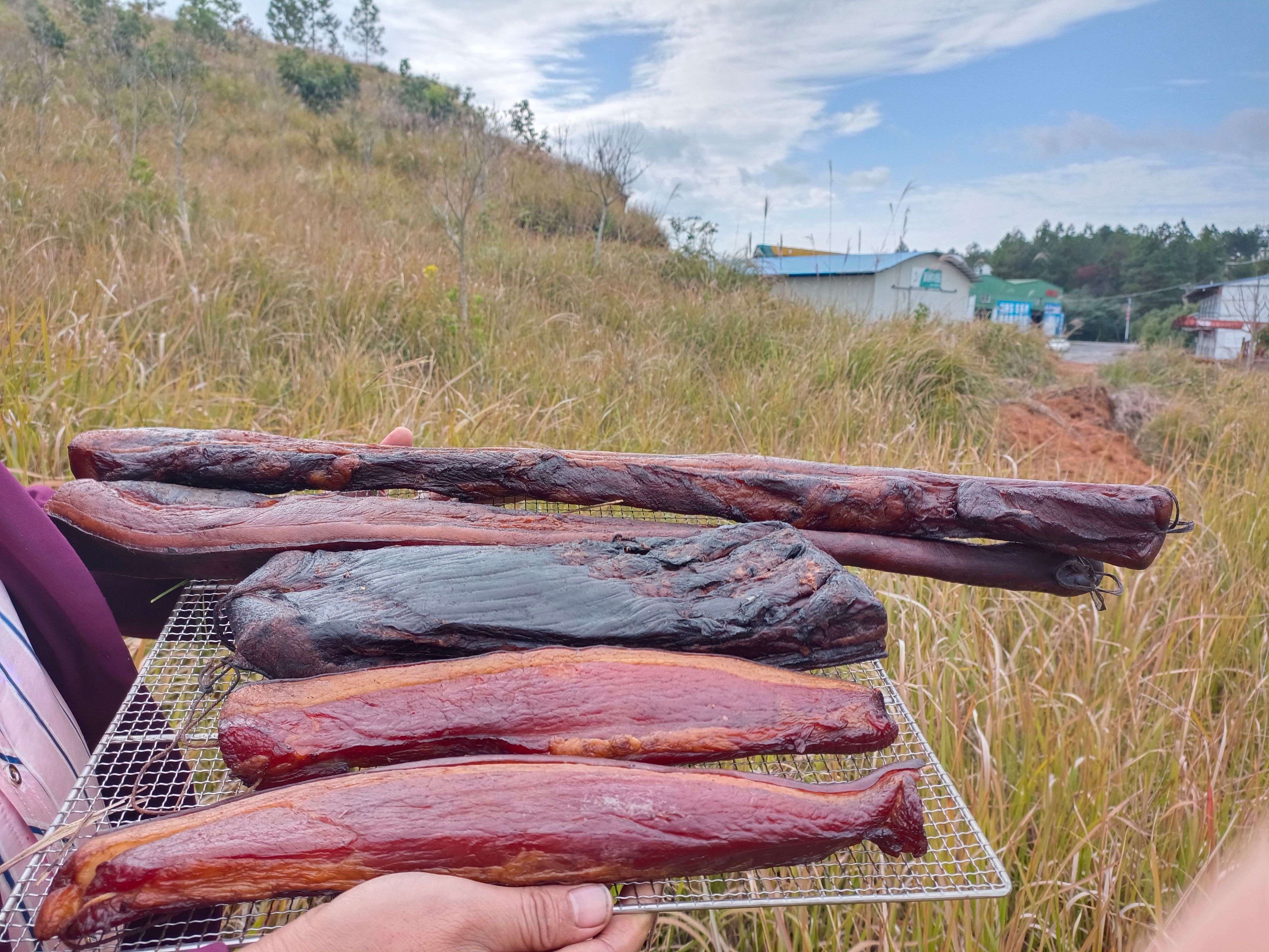 湖南腊肉熏香十足好质量水晶腊肉