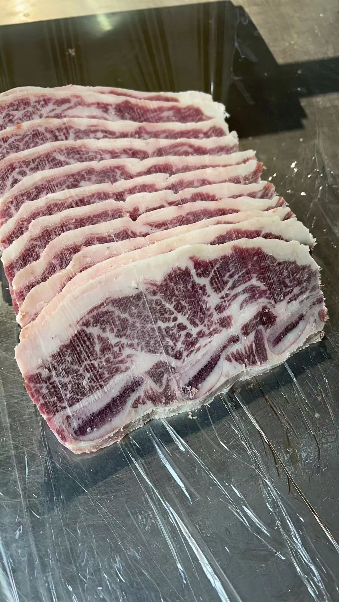 乌拉圭谷伺安格斯100天牛仔骨！吨出可零售！证件齐全上海现