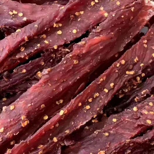 宜章县风干牛肉干，麻辣五香口味