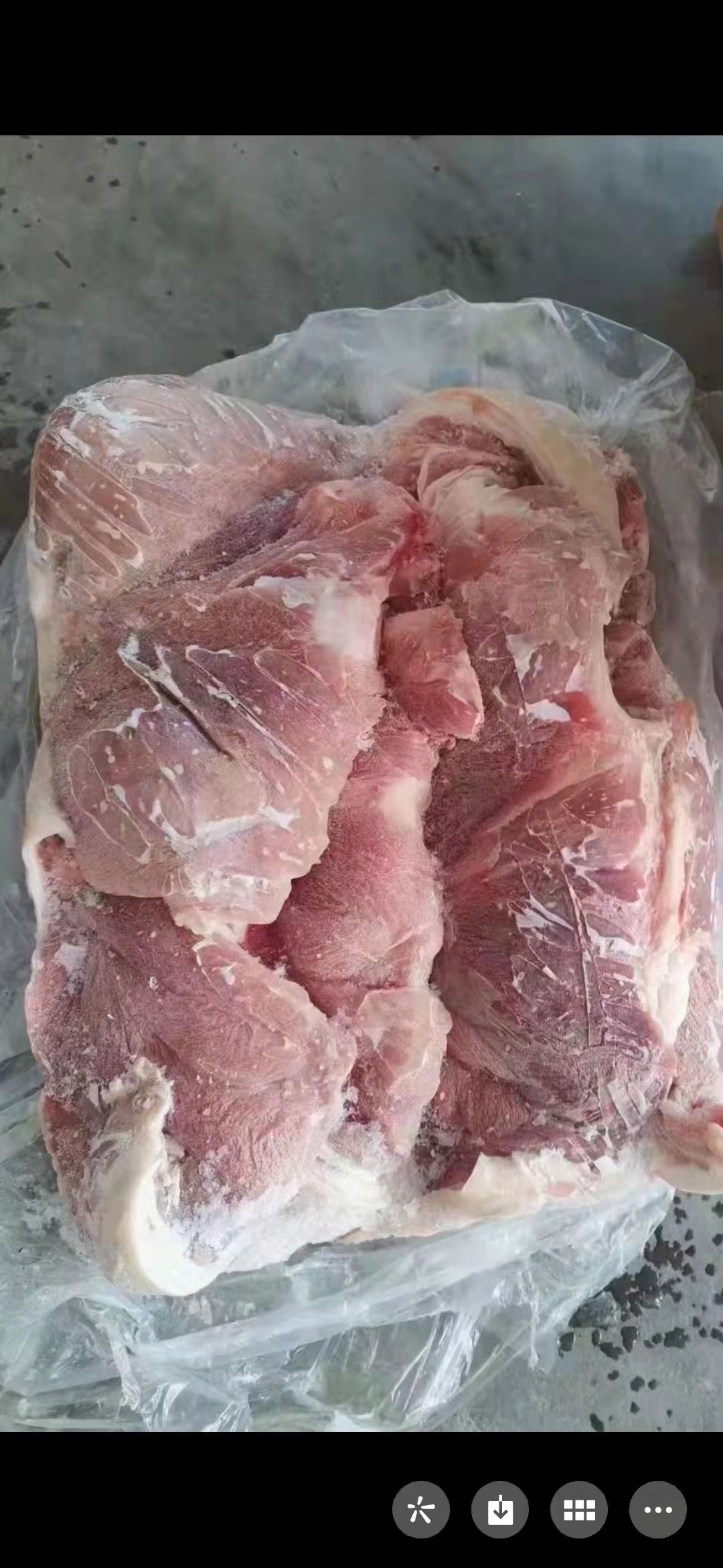 五花肉 国产带皮后上肉块，大厂货