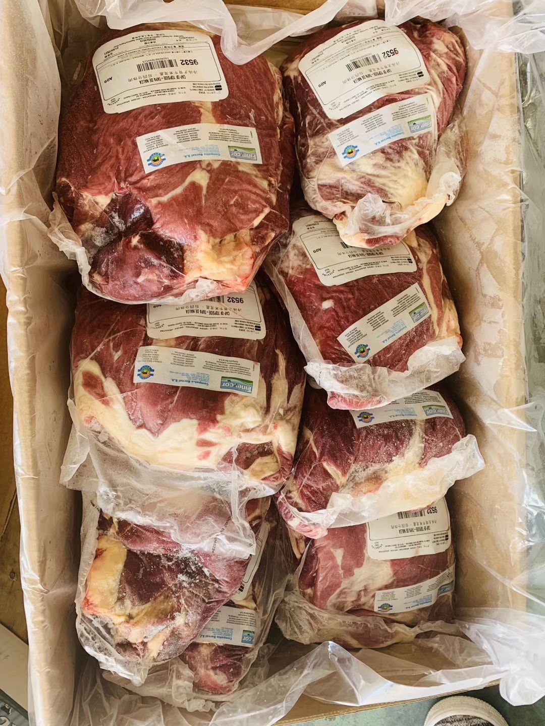 牛肉类  原装牛后腿肉原切！针趴盖！独立小包装！不注水！正关