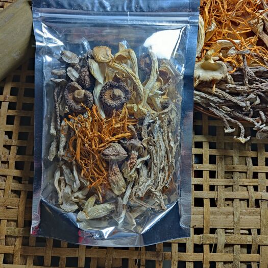 古田县菌汤料包 菌汤包60g中货好料七菌菇