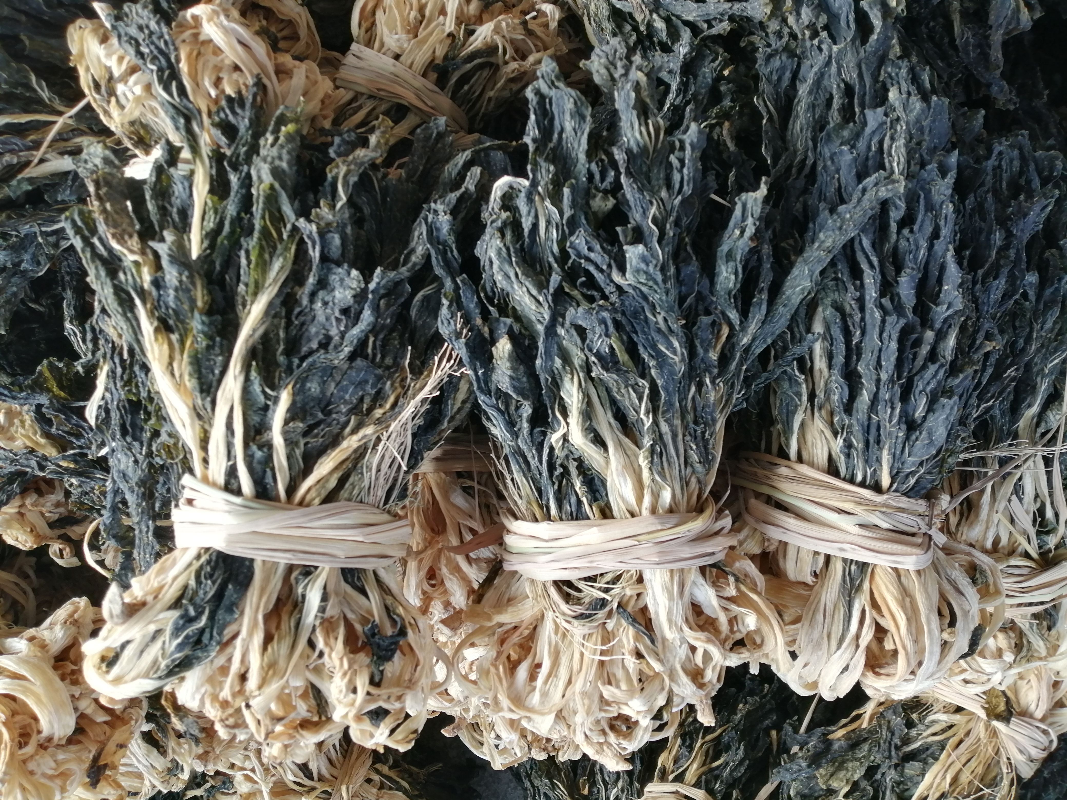 英德市产地直销小白菜干 脱水白菜干 有种子 教学加工技术