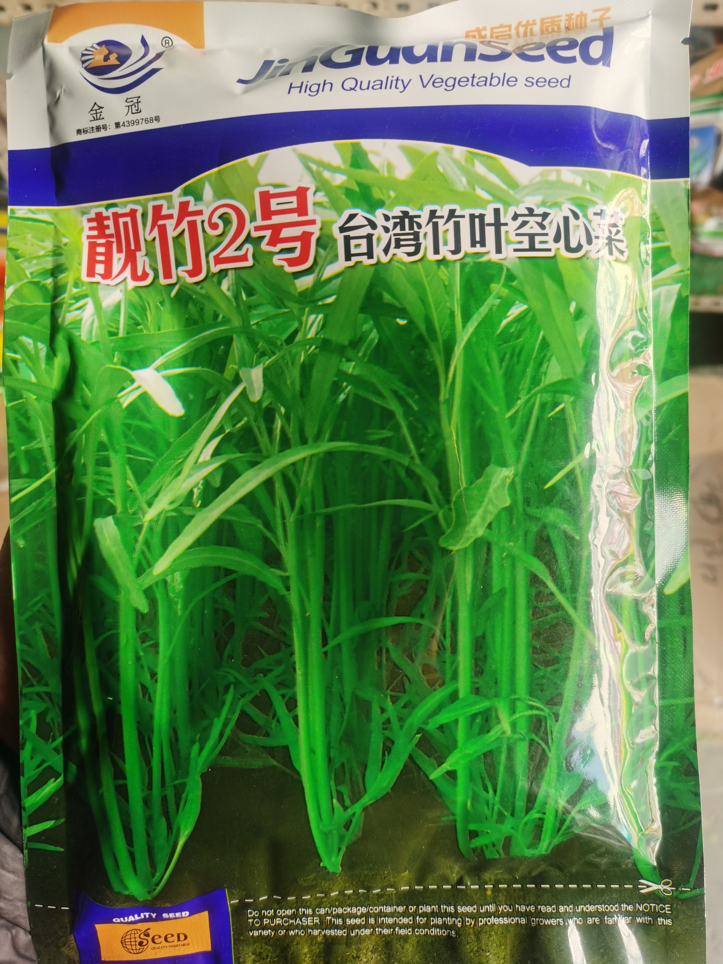 空心菜种子  靓竹2号竹叶空心菜