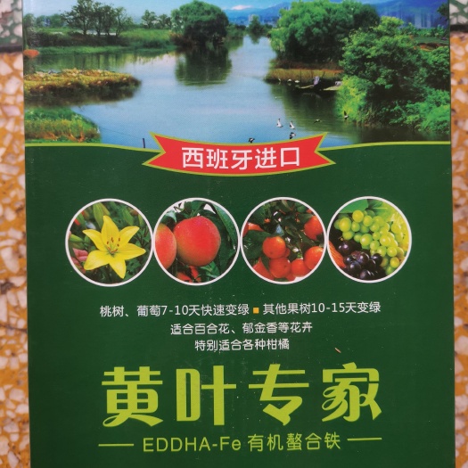 螯合肥料 有机螯合铁：黄叶专家