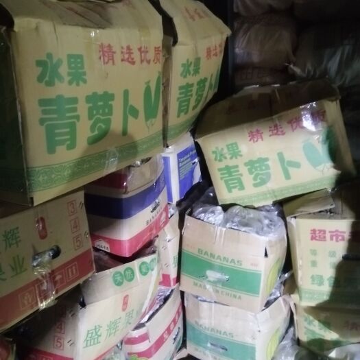 滕州市 萝卜大量供应有货，红皮白心和水果萝卜