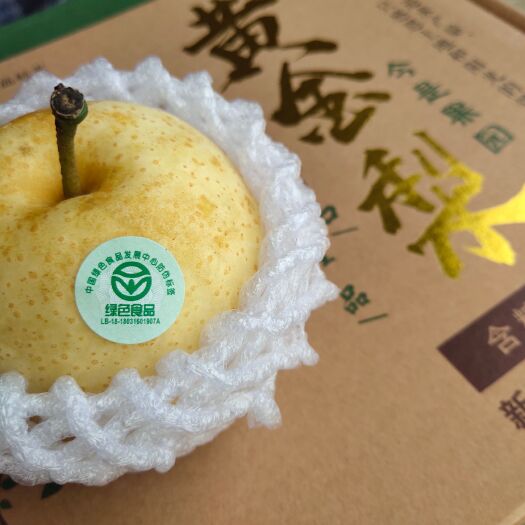 新蔡县黄金梨 绿色认证，有机种植，口感香甜