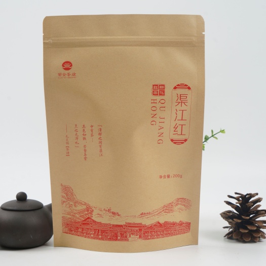 新化县新化红茶渠江红一芽二叶200克