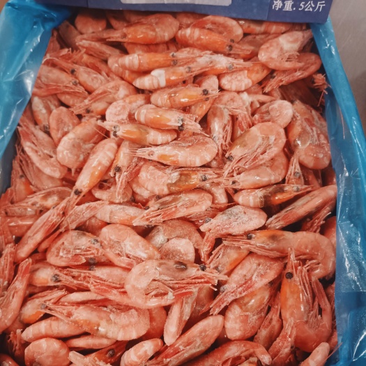 北极虾 北极甜虾90/120/80/100规格头籽！腹籽