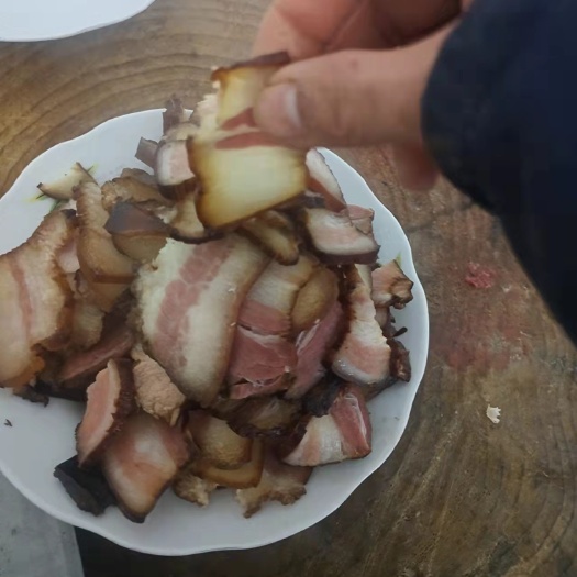 蓝山县正宗湖南材火腊肉谷糠烟熏肉