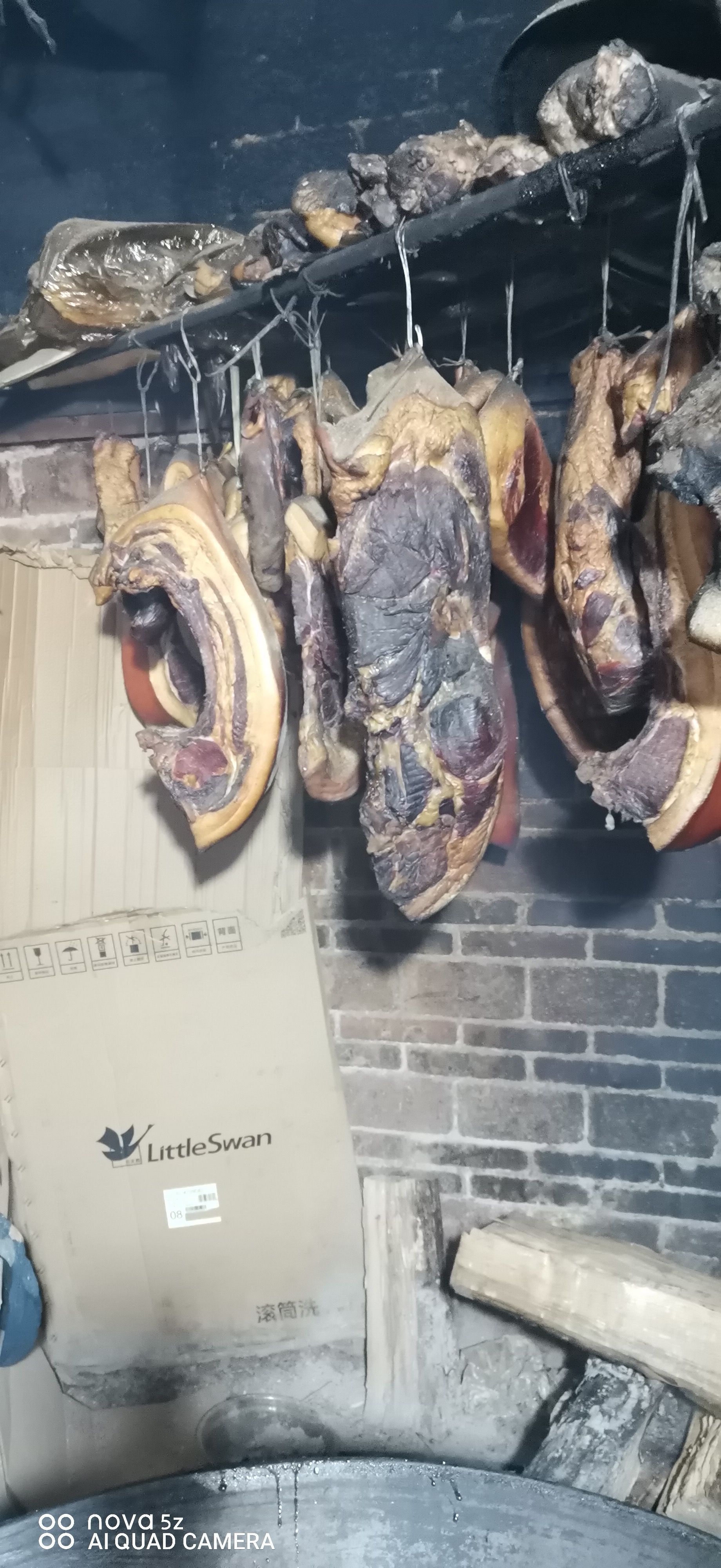 腊猪腿 农村腊肉