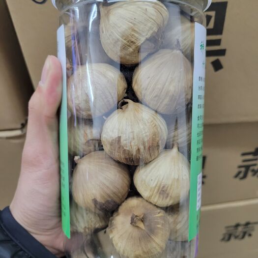 独头黑蒜白皮无裂