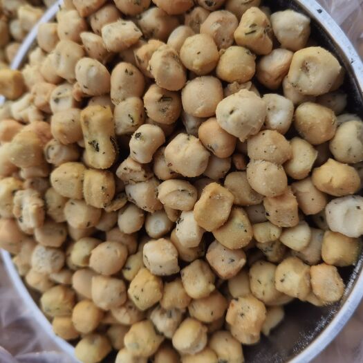 西安 锅盔馍豆豆