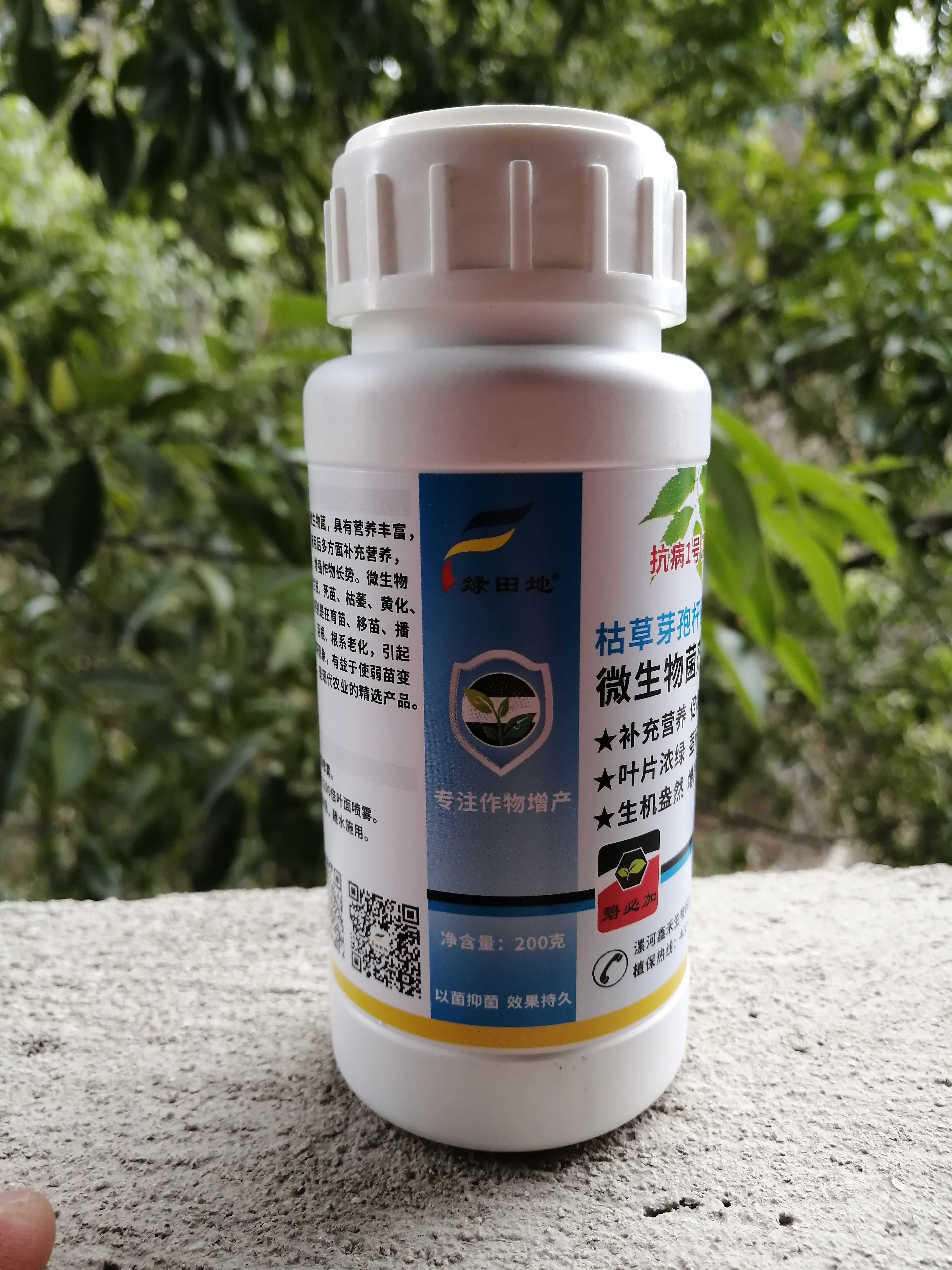 绿田地**1号漯康壮枯草芽孢杆菌卷叶黄叶小叶黄化用
