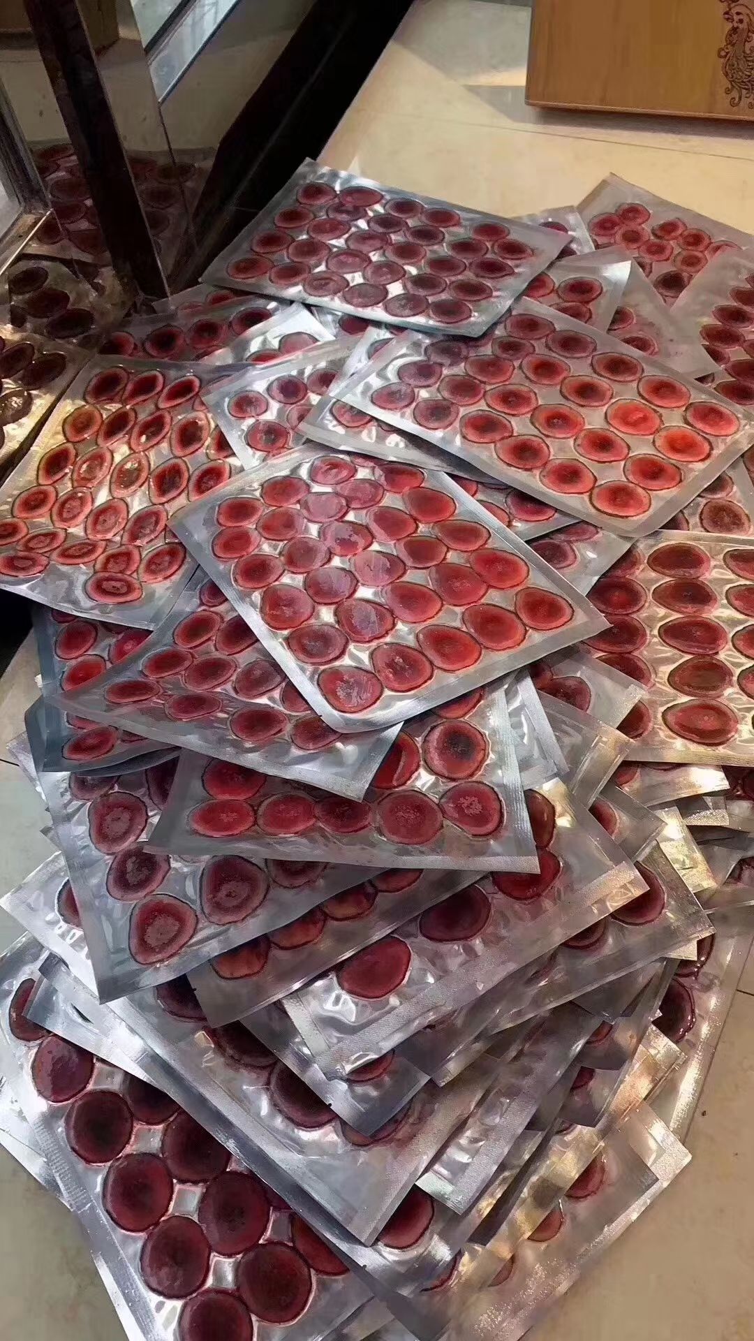 鹿茸片新鲜鹿茸片含血泡酒煲汤