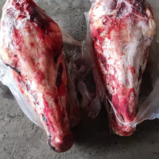 郑州扒皮驴头  颜色鲜 肉多