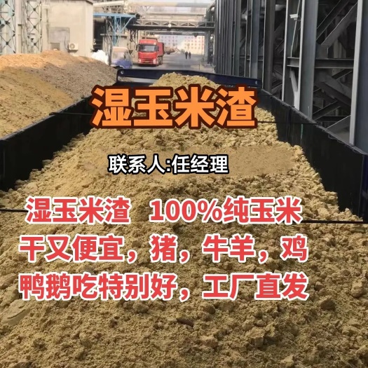 湿玉米渣