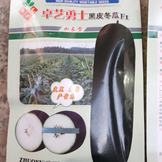 黑皮冬瓜种子，卓艺冬瓜种子，高产耐储存，种过的都说好！