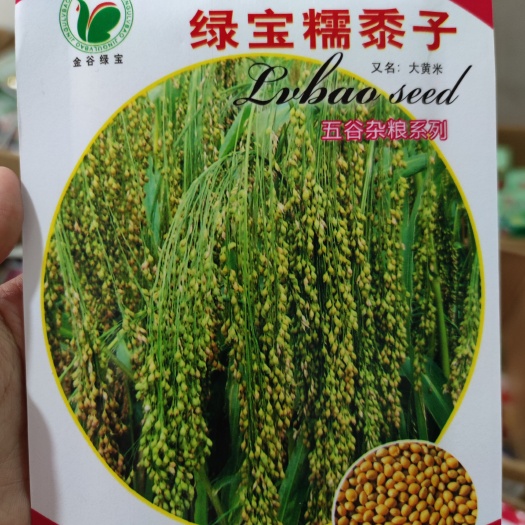 绿宝糯黍子50克，黄米糯性