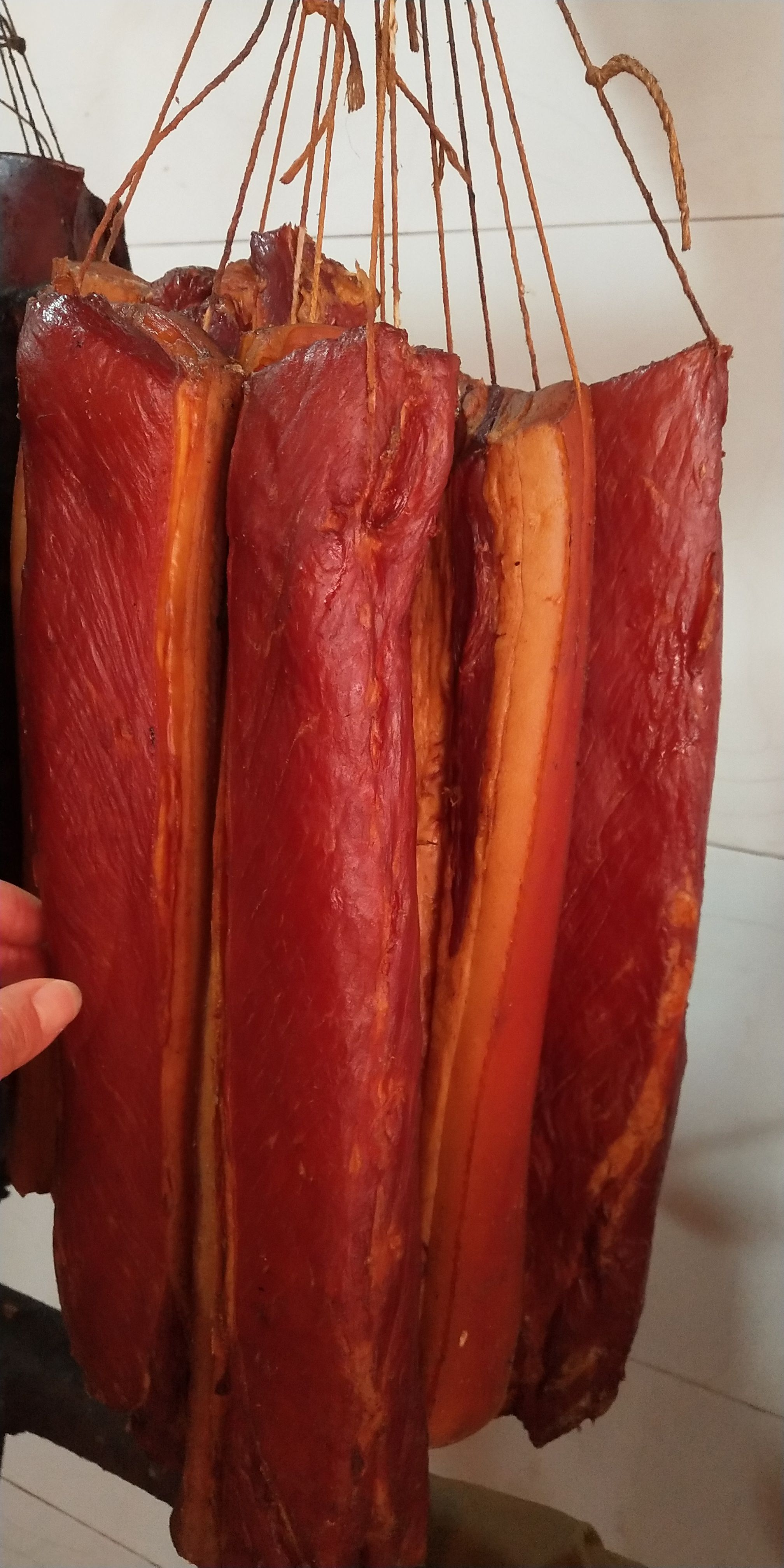 腊肉红条通几肉  腊肉  红条肉 湘西柴火腊肉