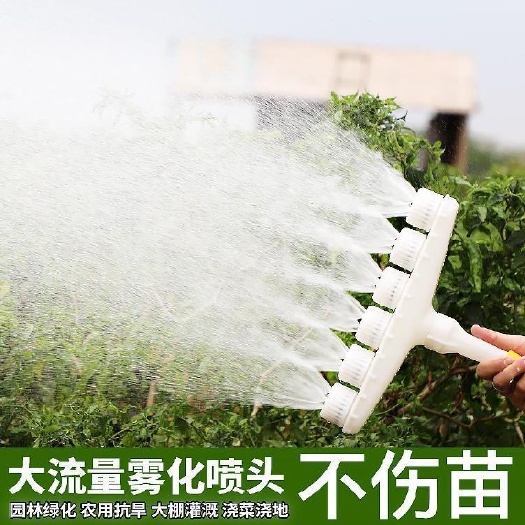 张家界农用喷头浇水浇花浇地器灌溉大棚园林园艺洒水雾化喷水头水枪