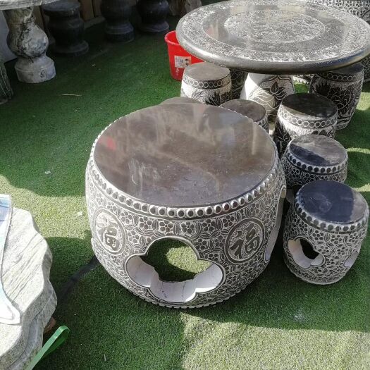 广州大理石茶几，桌子，工艺品，艺术品，大理石石雕，