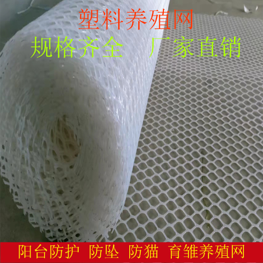 安平县格栅 塑料养殖网塑料平网阳台防护防坠网养鸡养鸭围栏网育雏脚垫