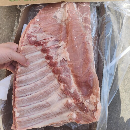 冻猪毛肋排 加厚肋排 猪排骨 国产肥猪毛排 新鲜新货