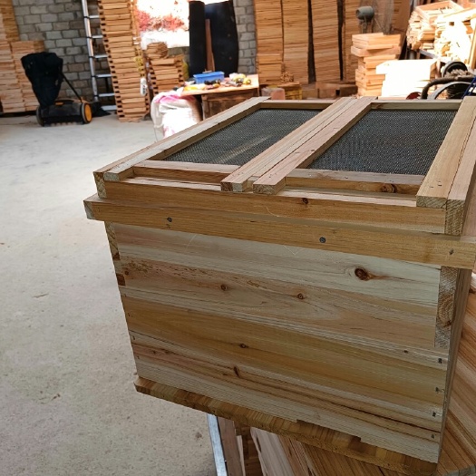 桂平市蜂箱 现货出售中蜂专用双王箱板厚1.3规格49x30x30