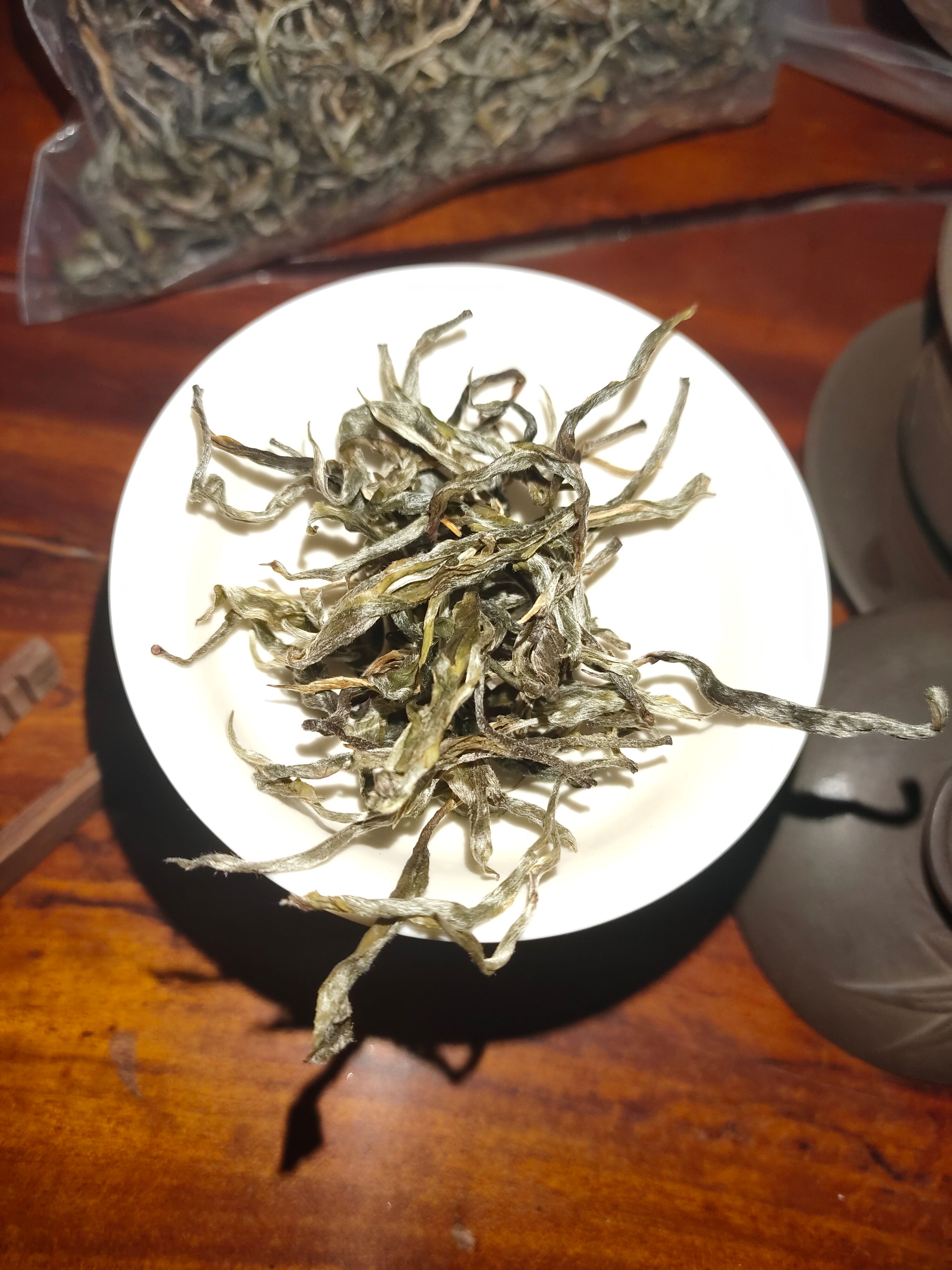 绿茶 明前茶已经制作好了、就是量有点少、五百斤左右。