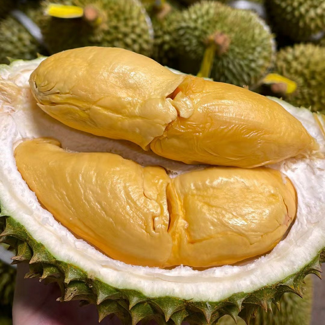 凭祥市一级托曼尼榴莲  泰国托曼尼猫山王榴莲 6-7斤 果大厚肉