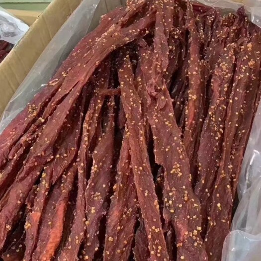 成都猪肉里脊风干肉麻辣味，五香味一件50斤，摆摊货源产品批发