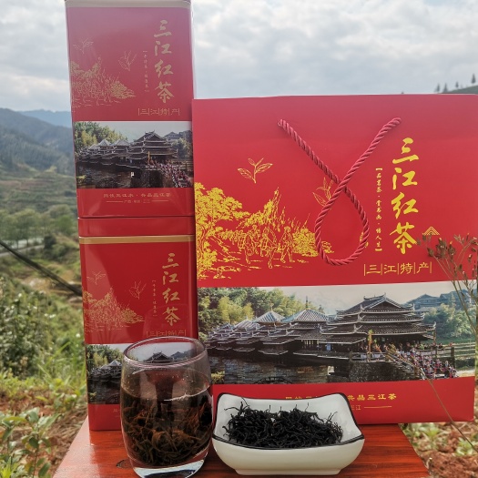 三江县正山小种 2022年三江明前乌牛早红茶，茶叶带有花香味，口感清爽