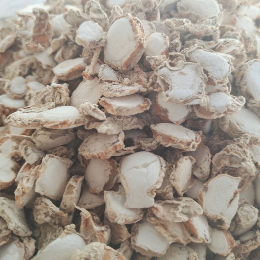 玉林全干9成半干山柰 斜片圆片 片头好 粉质好 白