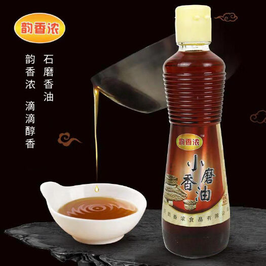 柘城县柘城小磨香油芝麻油440ml假一赔十支持检测
