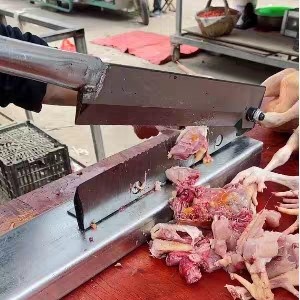 临沂刀具 铡刀家用小型切骨头商用排骨中药切肉闸刀高锰钢切鸡大匝刀