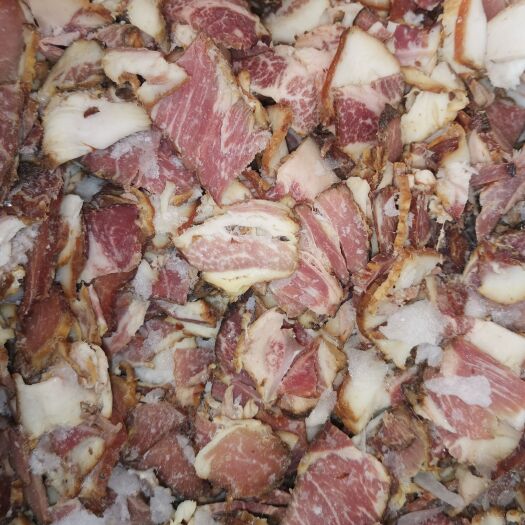 切片腊肉正经边刀切片不含碎肉瘦肉多