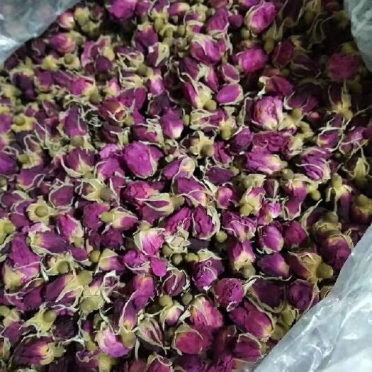 平阴县平阴玫瑰干花蕾 低温烘培无硫平阴玫瑰花蕾