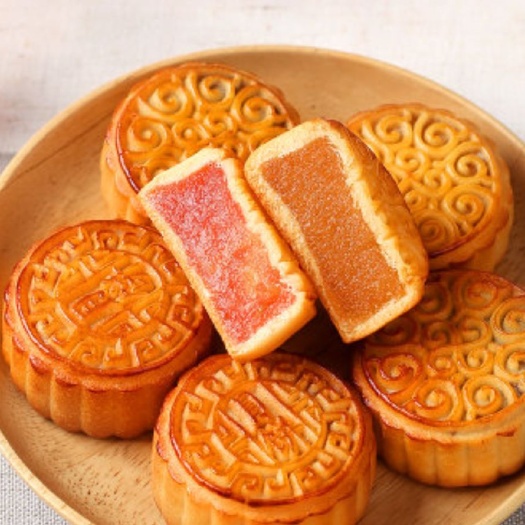 长沙通透皮莲蓉月饼