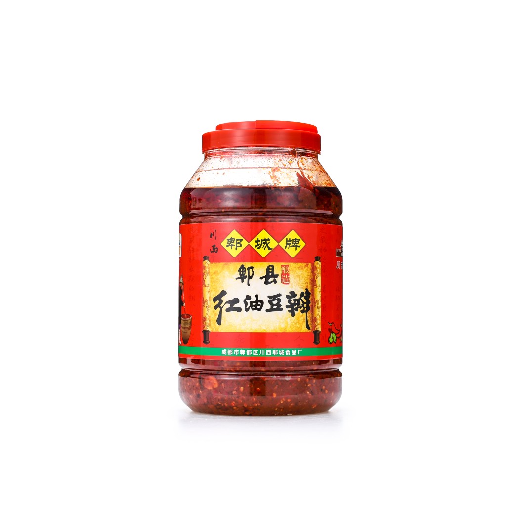 川西郫城牌郫县红油豆瓣酱500g4kg瓶装系列