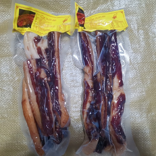 长沙广式腊肉   广东特产 酱油五花腊肉  无皮五花腊肉